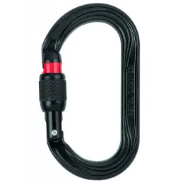 Mousqueton symétrique haute résistance Oxan à verrouillage Screw-Lock PETZL