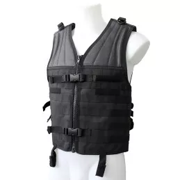Gilet Tactique Modulable Miltec Noir