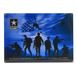 Plaque Métal No Mission Too Difficult