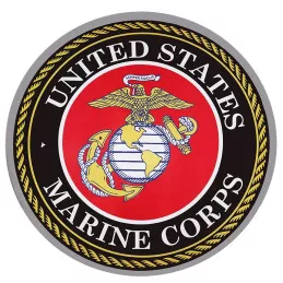 Plaque Métal UNITED STATES MARINES CORPS
