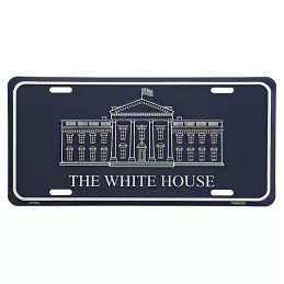 Plaque Métal The White House