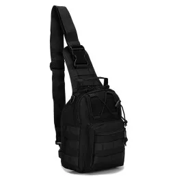 Sac bandoulière 5L Tactique Noir