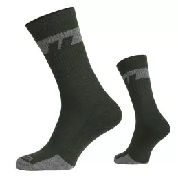 Chaussettes mi-bas Hiver ALPINE MERINO Pentagon Vert OD