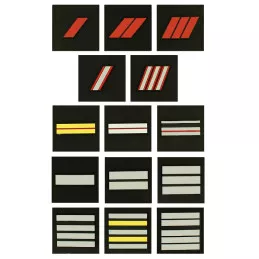 Grades Sapeurs Pompiers Gomme 3D