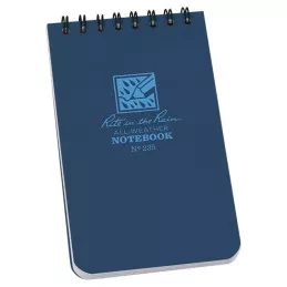 Carnet de notes tous temps 7.6 x 12.7 cm Rite In The Rain Bleu