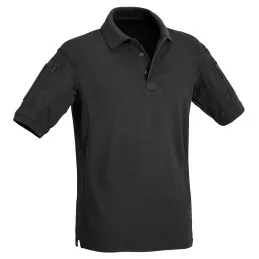 Polo Respirant Tactique Manches Courtes DEFCON 5 Noir