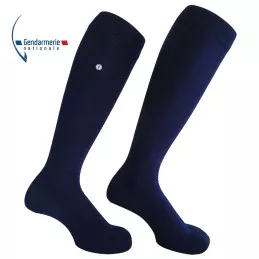 Chaussettes Hautes Gendarmerie Nationale Kupidon Bleu