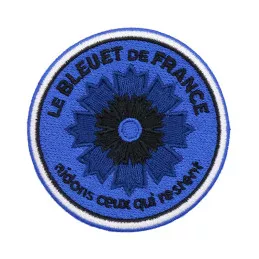 Ecusson Bleuet de France Brodé Gendarmerie Nationale