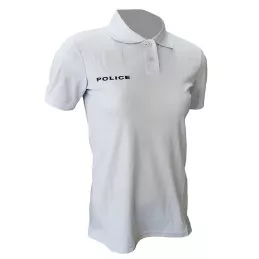 Polo Police Nationale Manches Courtes Respirant Femme