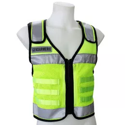Gilet Intervention MOLLE PATROL Jaune Fluo