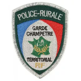 Ecusson Police Rurale brodé