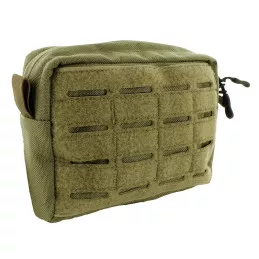 Pochette horizontale MOLLE Laser Cut C4 Tactical Coyote