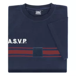 T-Shirt ASVP Manches Courtes Bleu Marine