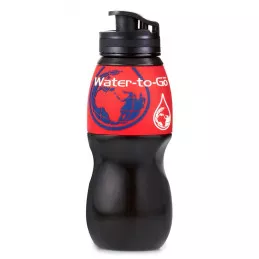 Gourde Filtrante Water-To-Go Outdoor Bandeau Rouge