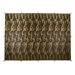 Bâche Terrain Ultra-light 3 x 4 m Ripstop TOE Camouflée C.E.