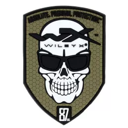 Patch 3D Wiley X Skull