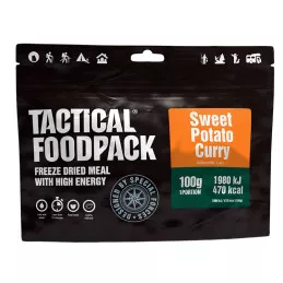 Plat Lyophilisé Tactical Foodpack : Repas Principal - Curry de Patate Douce