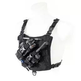 Harnais pour radio THORAX Dimatex Noir