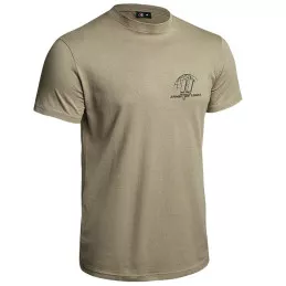 T-shirt Imprimé Armée de Terre A10 Equipement Tan