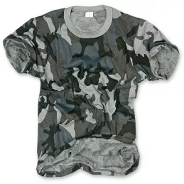 T-shirt Militaire Camouflage Nightcamo