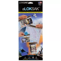 Lot de 4 pochettes étanches aLOKSAK grand format