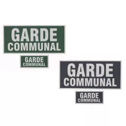 Bandes rétroréfléchissantes Garde Communal (10 x 28 cm et 6 x 13 cm)