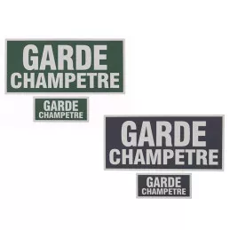 Bandes rétroréfléchissantes Garde Champêtre (13 x 28 cm et 6 x 13 cm)