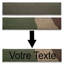 Paire de Bandes Patronymiques personnalisées