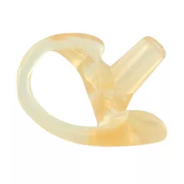 Insert d'oreille en silicone moulé pour tube acoustique (Modèle Standard : M)