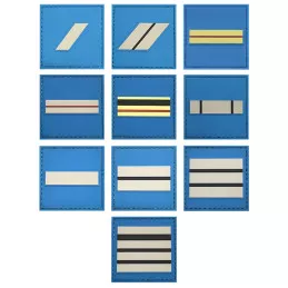 Grades Police Municipale Gomme 3D