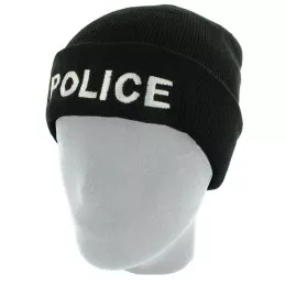 Bonnet Police PATROL Noir