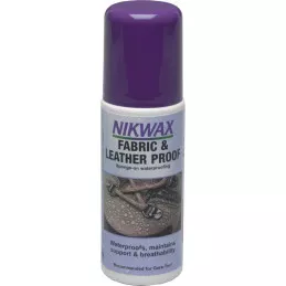 Imperméabilisant chaussures cuir/toile Fabric & Leather NIKWAX 125 ml