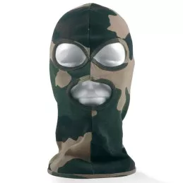 Cagoule coton 3 trous Camouflée C.E.