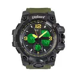 Montre Elite Pro CityGuard Vert OD