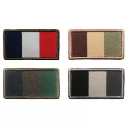 Patch Drapeau Français Brodé Rectangulaire