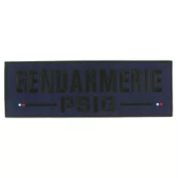 Bande basse visibilité brodée PSIG 10 x 30 cm