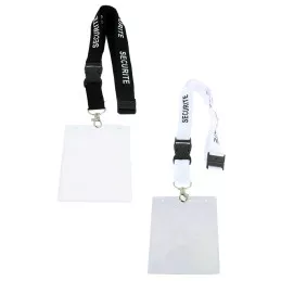 Porte Badge Professionnel avec lanyard Sécurité