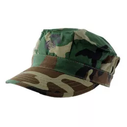 Casquette US woodland avec logo US Marine Corp imprimé