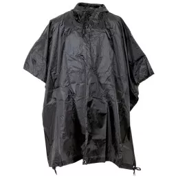 Poncho Ripstop Noir