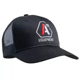 Casquette Brodée Snapback A10 Equipment Noir
