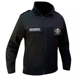 Blouson polaire Patrol avec flap Sécurité amovible vu de face