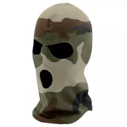 Cagoule polaire 3 trous Camouflée C.E.