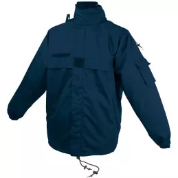 Coupe-vent doublé polaire type OTAN Bleu Marine