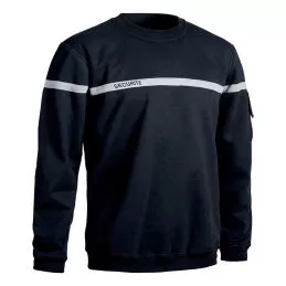 Sweat Sécurité Bande Grise Brodé Sécu-One A10
