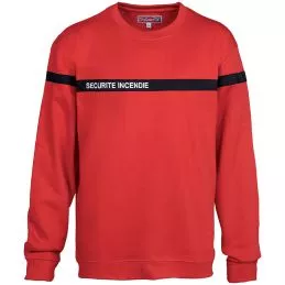 Sweat Sécurité Incendie Brodé Cityguard