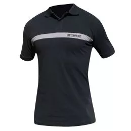 Polo brodé Sécurité Bande Grise Patrol