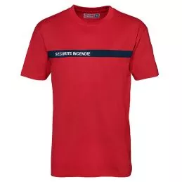 T-shirt Brodé Sécurité Incendie Cityguard