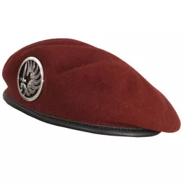 Béret Militaire Rouge type commando