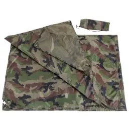 Bâche Terrain 2 x 3 m Ripstop Cityguard Camouflée C.E.
