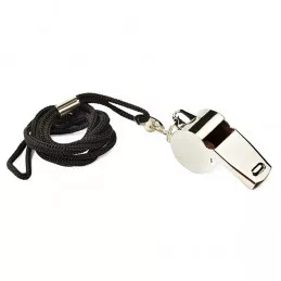 Sifflet avec cordon noir
